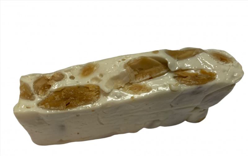 Caja de Porciones de Turrón - Mazapanes Ruiz - Peso Neto 3 KG (~100 uds) - Sabores a escoger: Turrón Blando, Duro, Yema Tostada, Chocolate c Almendras, Chocolate Crujiente y Guirlache (Turrón Duro)