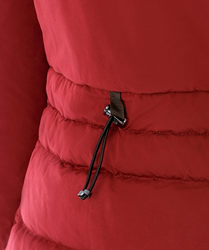 PEUTEREY - PEUTEREY donna piumino giacca rosso con...