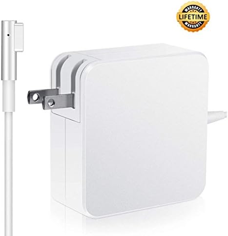 Mac Book Pro Charger, Replacement 60W Magsafe 1 L-Tip Power Adapter Charger for MacBook Pro 13-Inch-Before Mid 2012