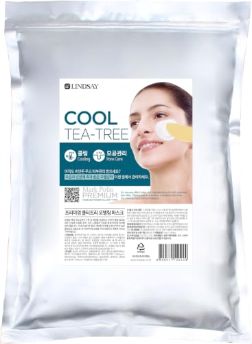Tea Tree Modeling Mask Powder - Face Mask Skin Care - 2.2 lbs Modeling pack - Korean Facial mask skin care for women and men (Tea Tree)