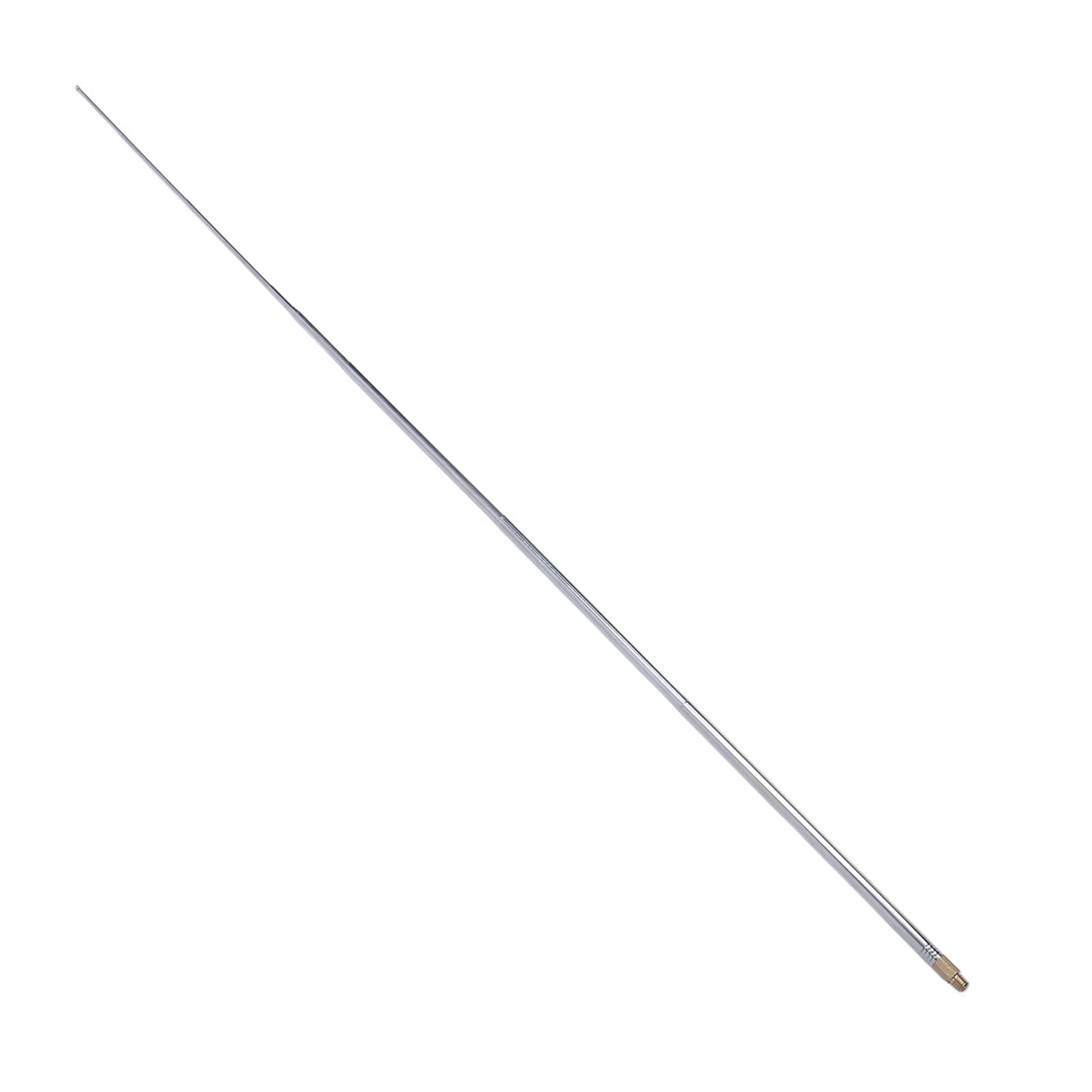 Antenne à ondes courtes à bande de fréquence, antenne télescopique à 10 sections maximum 2,5 m, design anti-chevauchement, antenne télescopique à 10 sections avec traitement fin