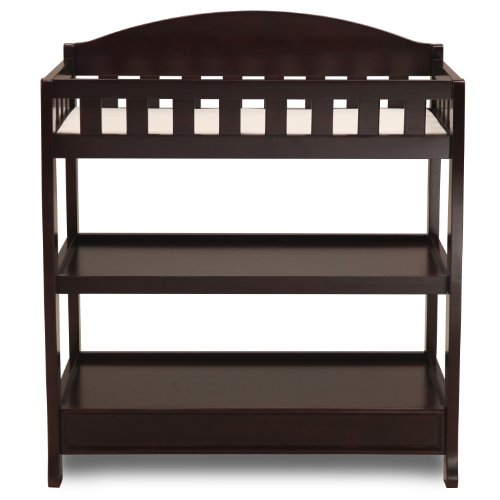Delta Children Infant Changing Table With Pad, Dark Chocolate #TOP1