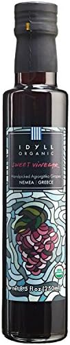 Idyll Organic Sweet Vinegar from Greece, 8.5 oz