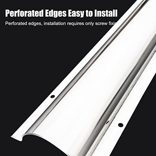 Aluminum Alloy Cable Raceway Management Kit - 55.1in Cord Cover with Screws for Home & Office, Neat Floor & Wall Wire Organizer, Essential Cable Hider (Color: No.10)