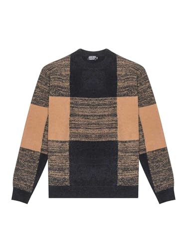 Pull Antony Morato noir homme Mmsw01376 pull en maille col rond casual