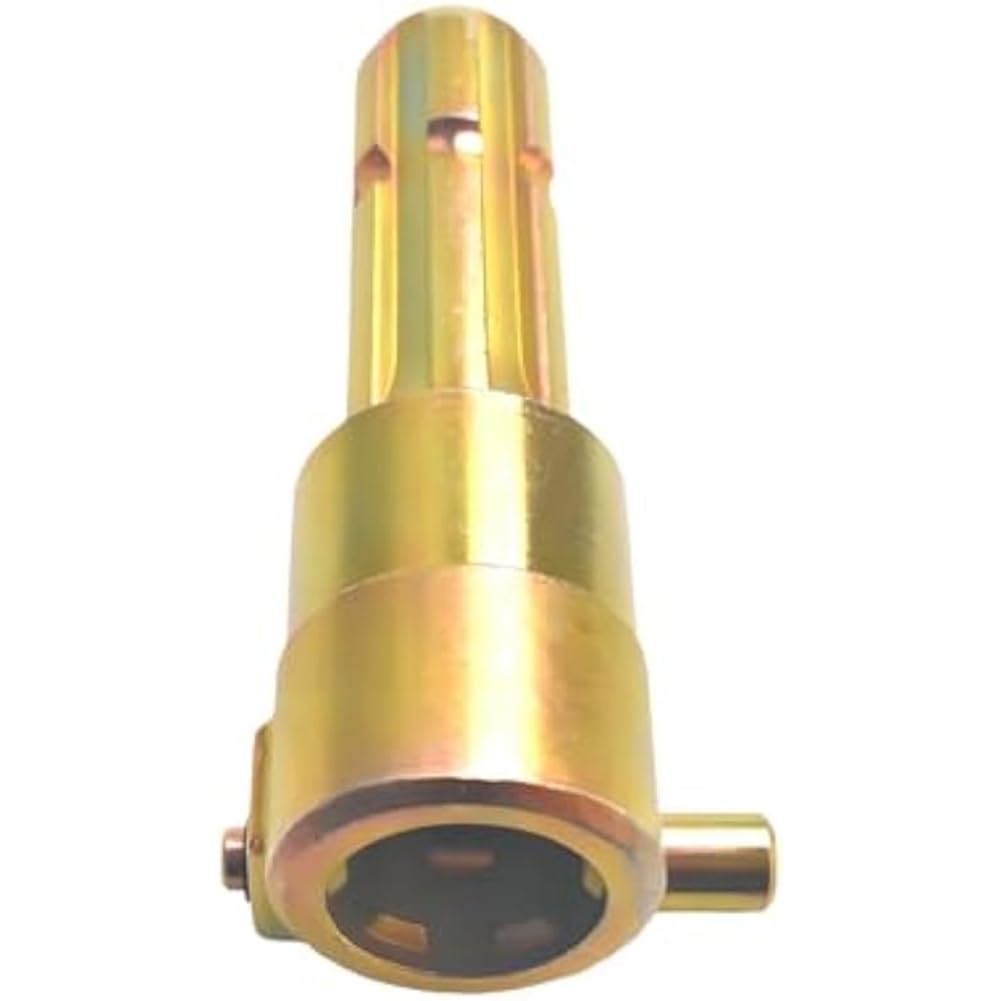Adattatore di Estensione Presa di Forza Versione Migliorata per Trattore, 1-3/8 Pollice e 6 Flange Femmine 1-3/8 Pollice e 6 Scanalature Maschio Collegamento