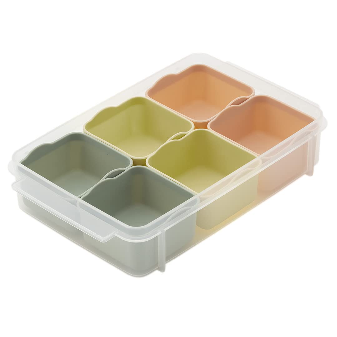 Amazon｜[ケユカ] KEYUCA お弁当用 シリコンカップ L (スクエア