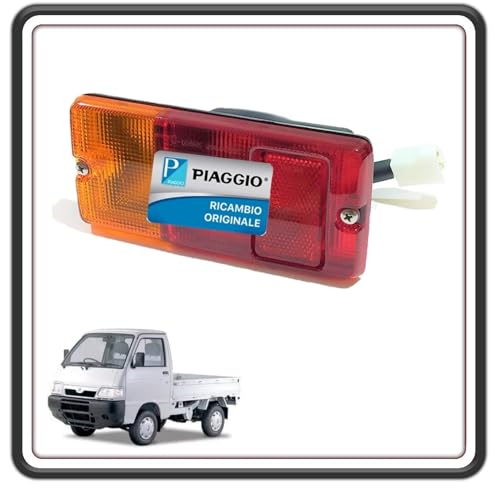 RICAMBIO ORIGINALE PIAGGIO PIAGGIO FRECCIA FANALE INDICATORE DI DIREZIONE POSTERIORE LATO SINISTRO PORTER 1300 16V FINO AL 2008 - PORTER 1200 1400 DIESEL ORIGINALE