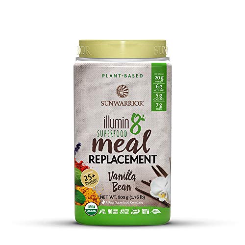 Illumin8 Superfood Organic PlantBased Meal Replacement Vanilla Bean (20 Servings)