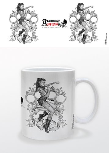 Alchemy Pyramid International (Bare Knuckle Betty) Official Boxed Ceramic Coffee/Tea Mug, Multi-Colour, 11 oz/315 ml