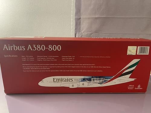 Amazon | エミレーツ航空オフィシャル模型 レアルマドリード エアバス  