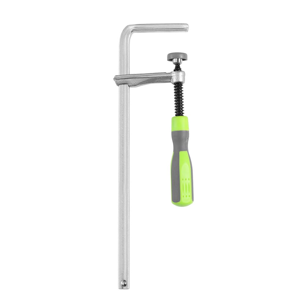 SEIWEI Steel T-Track Clamp Woodworking Clamps Table Saw Clamps Dovetail Rail Clamps with Ergonomic Non-Slip Handle Practical Woodworkers Tools (Size 300mm/11.81in)