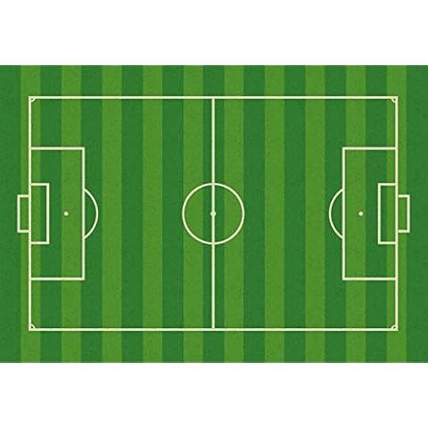 HERSIG Alfombra Infantil Stadium con Estampado - 57 x 90 cm Cover