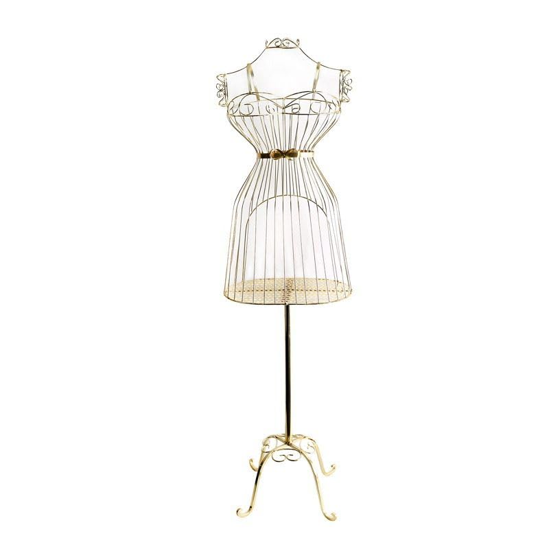 3S Mannequins Female Golden Metal Wire Mannequin Dress Form (B0CX94XQZH) Amazon Price History, Amazon Price Tracker