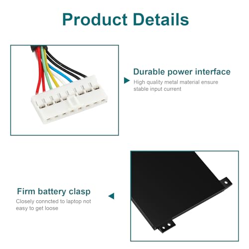 Image of ASUNCELL BTY-M492 Laptop Battery Replacement for MSI WF66 WF76 11UI 11UJ Katana GF66 11UD 12UG 12UX GF76 11UE 12UD Crosshair 15 17 A11UCK A11UDK A11UEK Sword 15 A11U A11UD A11UE Pulse GL66 GL76 7506