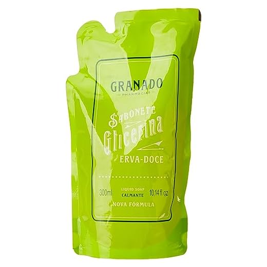 Granado Refil Sabonete Líquido Glicerina, Erva-Doce, 300ml