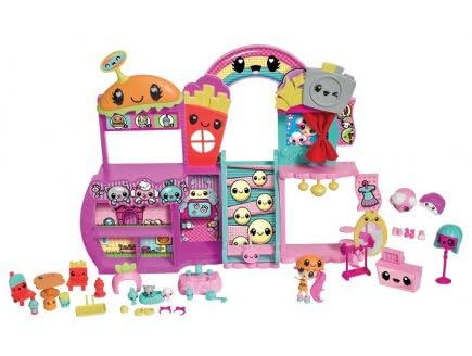 cavernedesjouets Grand Centre Commercial pour kawaï Crush - 36 pièces Dont 3 Petits Animaux et Une poupée Exclusive kawaï Crush - Set Jouet Fille et Carte Animal