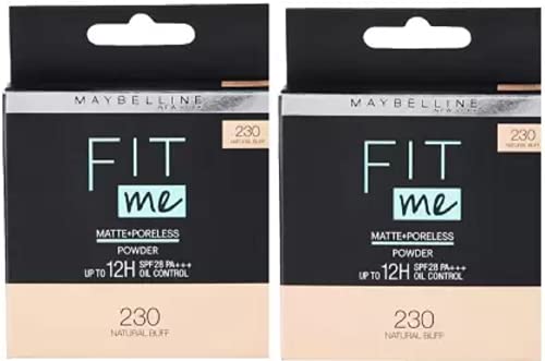 Image of Maybelline New York Fit Me Compact Compact For Oily Skin(Natural Buff, 16 G), Cream