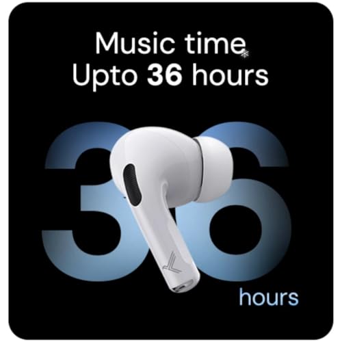 Image of KDM - A1 HOPPODS TWS, Wireless Earbuds, V5.4 BT, ENC Function, Upto 36 Hours, Black