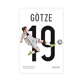 YACJZDD Mario Gotze (2) Leinwand-Poster, Wandkunst, 