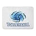 Produktbild ghkfgkfgk Doormats Bath Rugs Outdoor/Indoor Door Mat Abstract Volleyball Bounce Pass Win Action Activity Bathroom Decor Rug 23.6 x 15.7 Inch