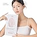 CANDORLOV CDL Low Molecular Collagen Face Lifting Mask - Glowing, Firming & Deep Hydrating Korean Hydrogel Sheet Mask for Glass Skin Elasticity, Phyto PDRN Anti-Aging Skincare (10 Sheets)