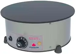 Chapa de Crepe Francês Progás Prkf-101er Se Chapa de Crepe Progás 220v Se