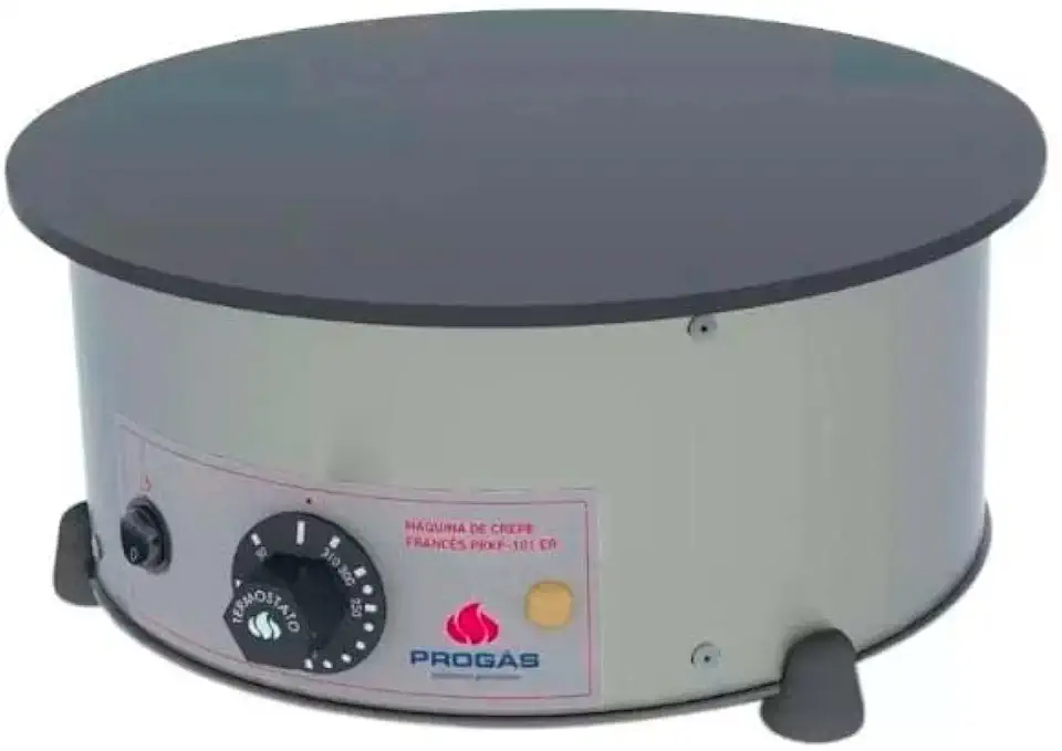 Chapa de Crepe Francês Progás Prkf-101er Se Chapa de Crepe Progás 220v Se