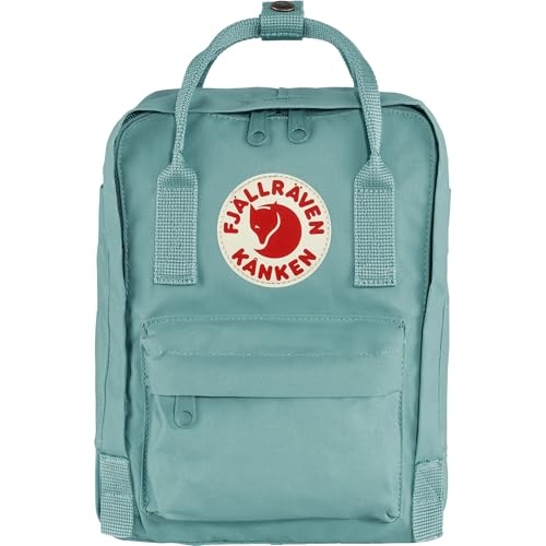 Fjällräven Kanken Mini Backpack - Compact Everyday Carry, Durable Vinylon Fabric - Travel, Sky Blue