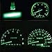 britelites 10x T5 5050 SMD LED Green Instrument Panel Dash Light Bulb 74 17 18 37 70 2721