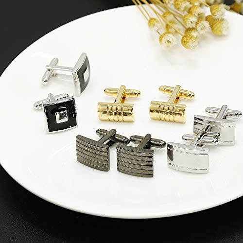 Milacolato-Pince-a-Cravate-Bar-pour-Hommes-Cravate-Affaires-Barre-de-Mariage-Clips-Set-avec-Boutons-de-Manchette-Skinny-Bouton-Chemise-Elegant-Delicat-Cadeau-Boite-Homme