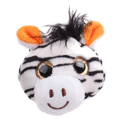 Preisvergleich Produktbild Toi-Toys schlüsselanhänger 9 cm Zebra weiß