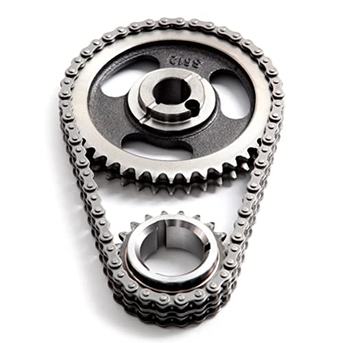 ECCPP Timing Chain Kit fits for Ford for F-150, 1984 1996 for Ford Bronco 5.0L 5.8L C-163 S612, w/Timing Chains Crank Sprocket
