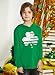 IIMMER Child Girl's St.Patrick's Day Fashion Saint Sweatshirt Shamrock Clover Irish Hoodie Pullover Top Green Patriotic 14 Years