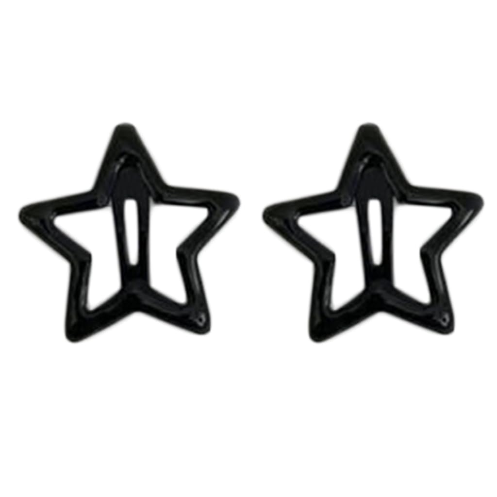 メタル　スターバースト　ヘアピン　サテンブラック メタル スターバースト ヘアピン サテンブラック SPINGEAR
