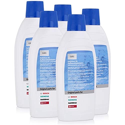 Bosch/Siemens 311680 Lot de 5 détartrants pour machine à café automatique 500 ml