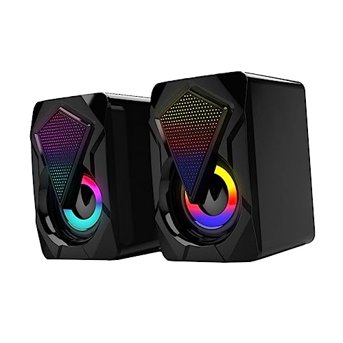 Osaladi 1 Paar Mini Computer-USB-Lautsprecher