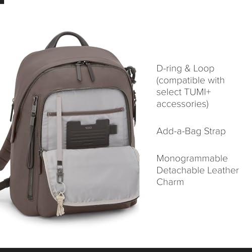 Image of Tumi Womens Halsey Backpack Mink One Size