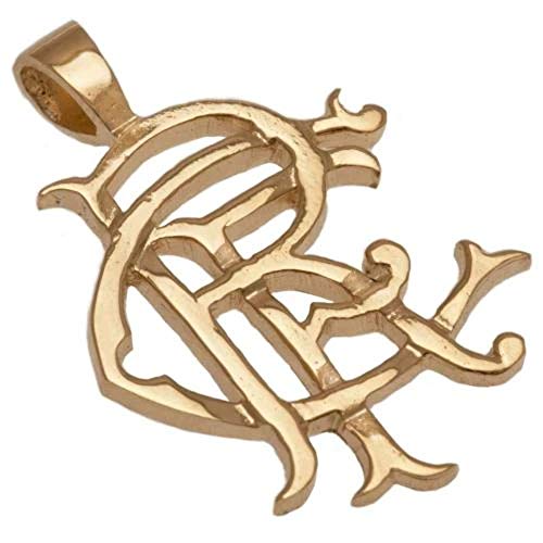 Rangers F.C. 9ct Gold Pendant Heavy Medium Official Merchandise