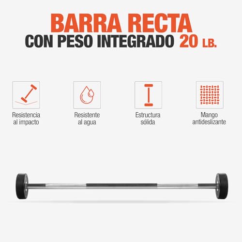 La Mejor Recopilación de Set de barra roker megasports 22.0 kg disponible en línea. 17 Imagen adicional