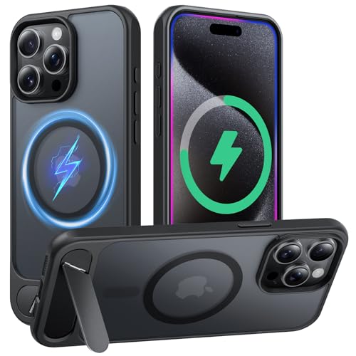 Coque iPhone 15 Pro Max magnétique TAURI pour regarder vos vidéos en toute sécurité