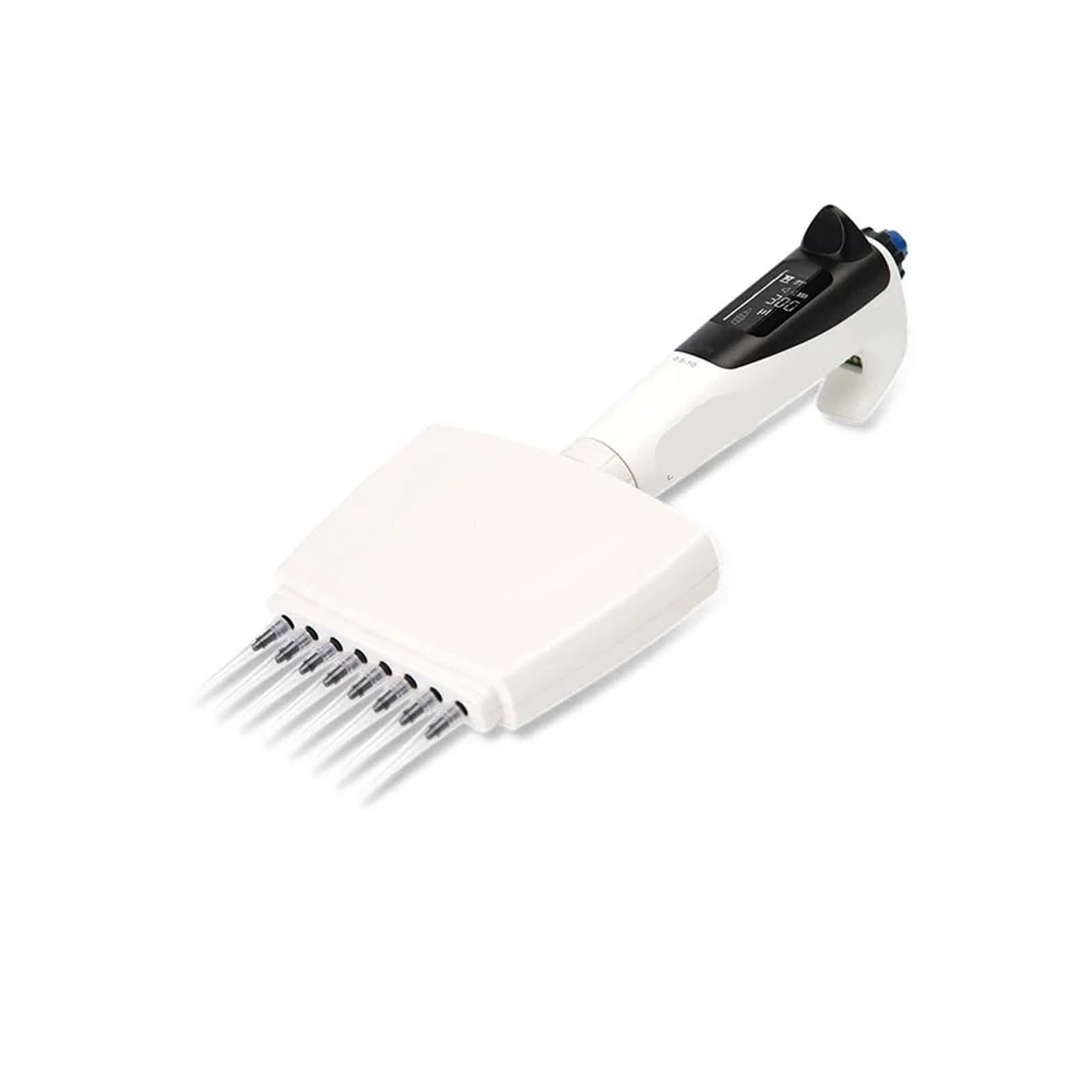 Pipette, Multifunktionale elektrische Achtkanal-Pipette Labordispenser Pipette 0,5-10ul/10-100ul/30-300ul(10-100ul)