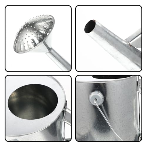 Arrosoir en fer robuste iplusmile 5l avec long bec de précision
