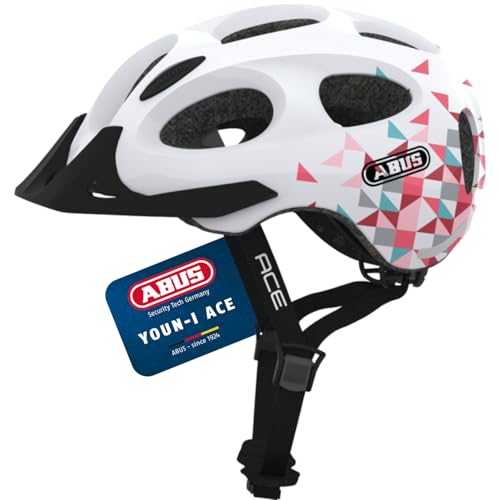 ABUS Unisex, Fahrradhelm, White Prism, M (52-57 cm)