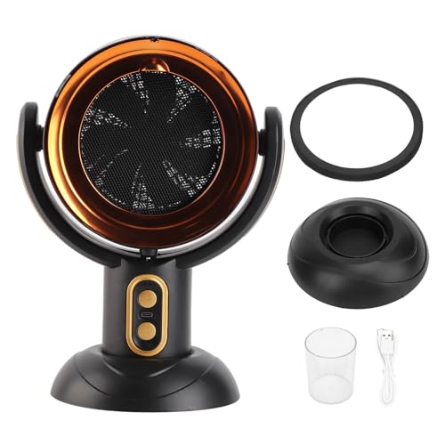 Campana Extractora Portátil, 2 Velocidades, Filtro Desmontable, Compacta y Silenciosa - Tecnología de Iones Negativos, Fácil Limpieza, Ideal para Cocina Indoor y Barbacoa (Clima)
