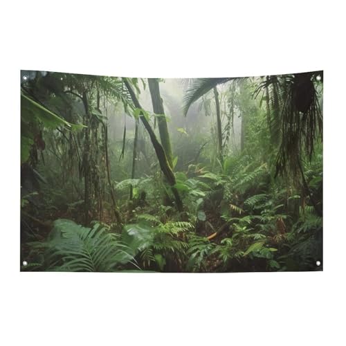 Drapeau de jardin tropical pour décoration extérieure et cour