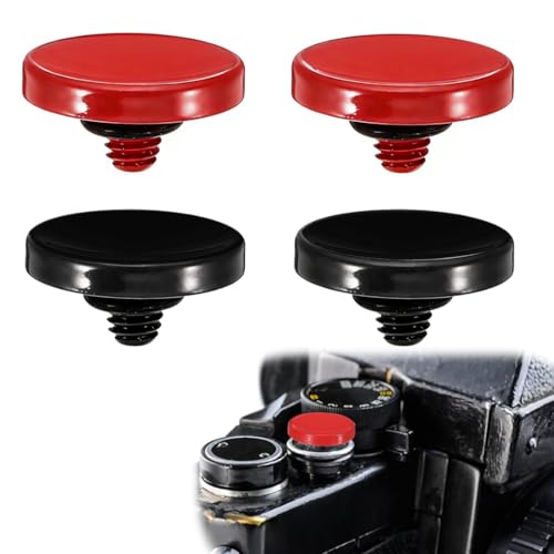 Compatibilità: questo set di 4 pulsanti di scatto è appositamente progettato compatibile con Fujifilm X100V, X-T5, X-T4, X-T30 e altri modelli per migliorare il scatto della fotocamera. Perfetta vestibilità per gli accessori Fuji