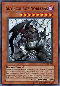 YU-GI-OH! - Sky Scourge Norleras (FOTB-EN022) - Force of The Breaker - 1st Edition