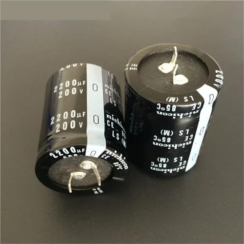 Condensateur électrolytique 2200uF 200V à clipser pour alimentation