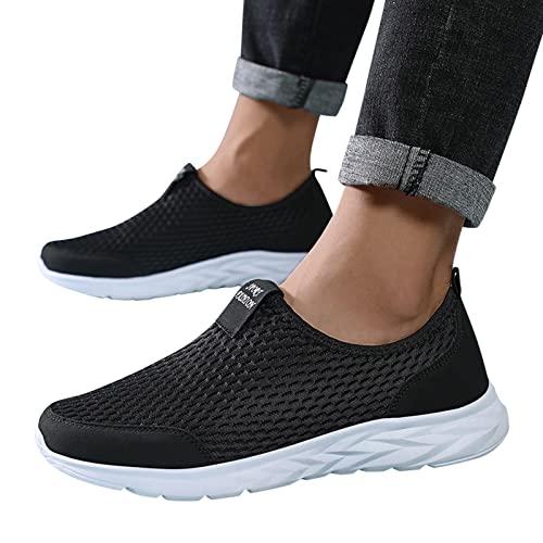 Walking Sneakers for Men Lightweight Wide Width Comfortable Sports Athletic Workout Gym Sneakers Breathable Shoes2